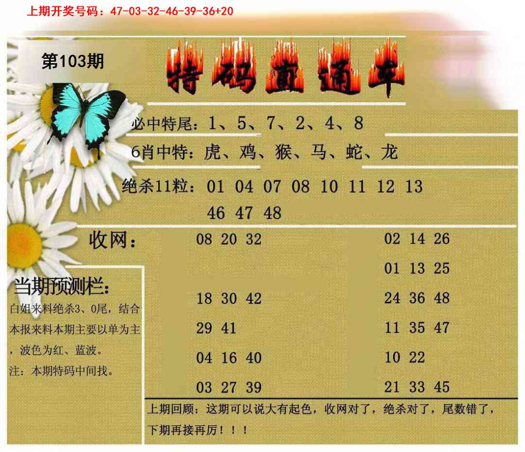 103期特码直通车[图]